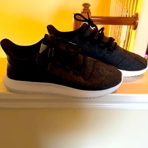 Adidas tennis shoes worn only once! Super comfy like walking on a cloud!